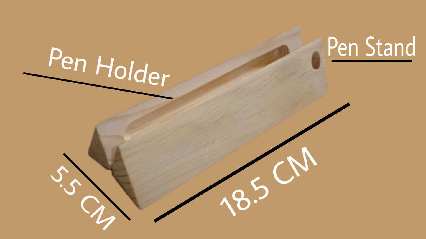 Wooden Desk Nameplate for Doctor, Advocate, CA, Architect, IAS