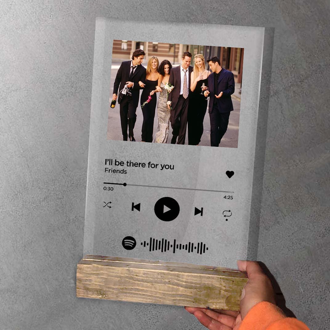 Spotify Music Plaque (Transparent)