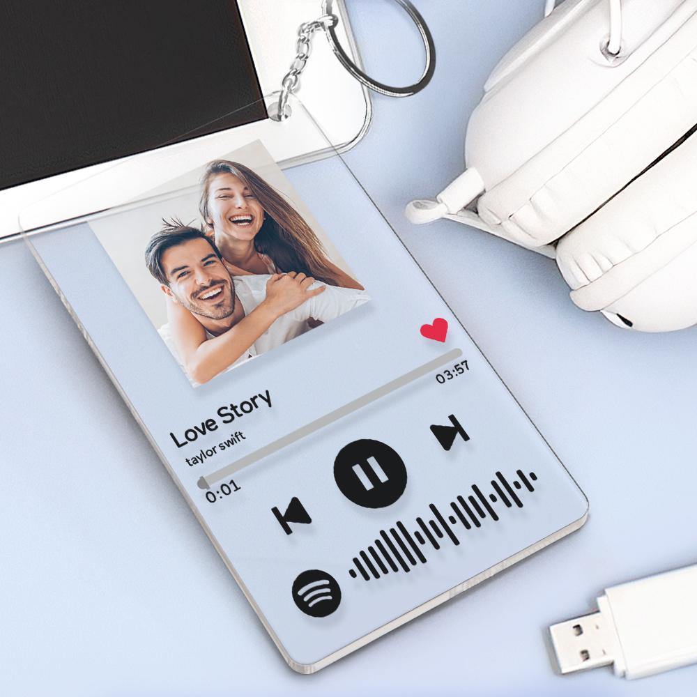 Spotify Music Keychain