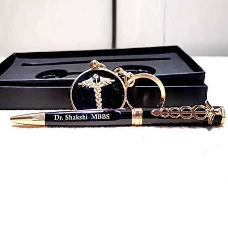 Personalized Doctor Pen & keychain Combo