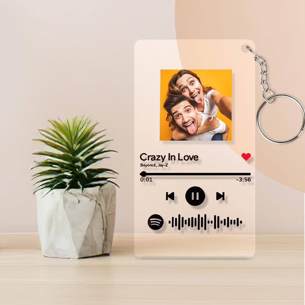 Spotify Music Keychain
