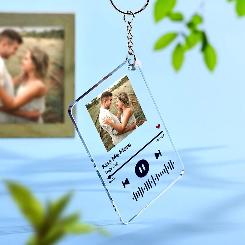 Spotify Music Keychain