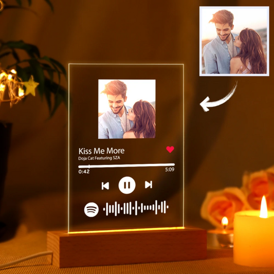 Spotify Music LED Plaque
